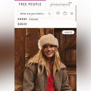 Free People Oh So Cozy Fiaherman Hat